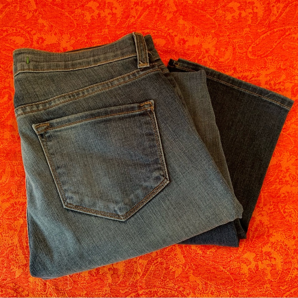 J Brand Mid Rise Ankle Jeans